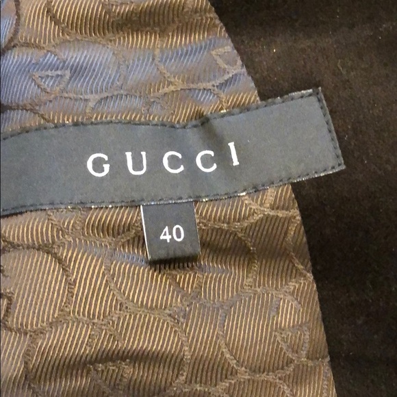 Gucci Tom Ford Dark Brown Blazer. Sz40. - Picture 4 of 8
